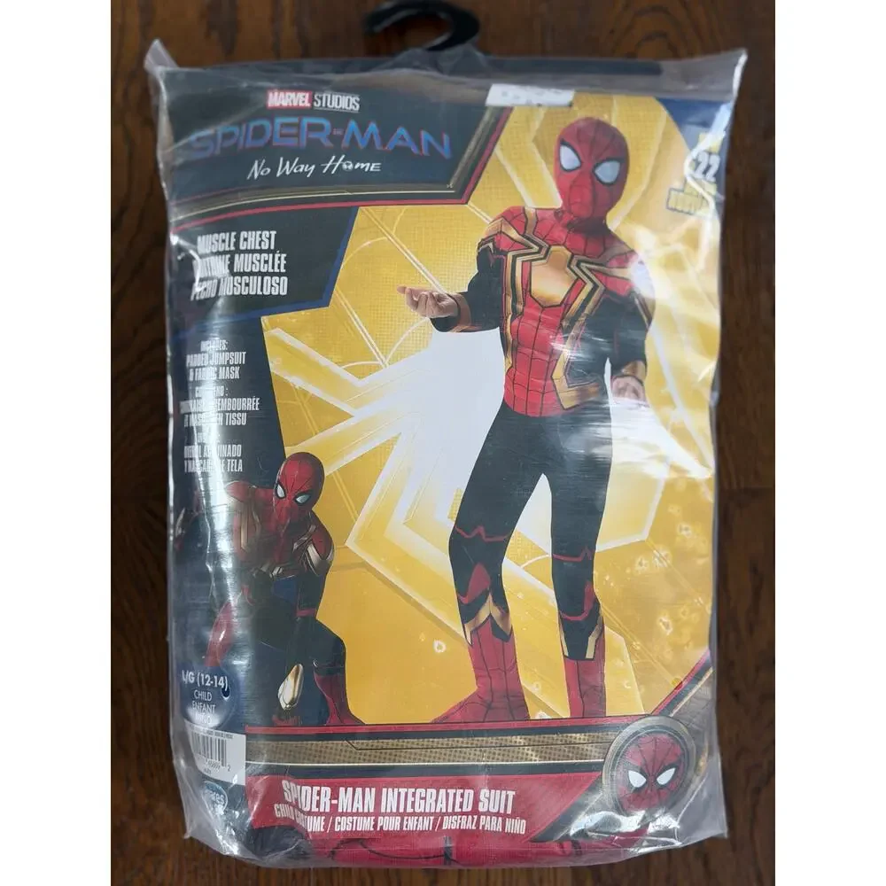NEW! Marvel Spider-Man No Way Home Integrated Suit L/G 12-14